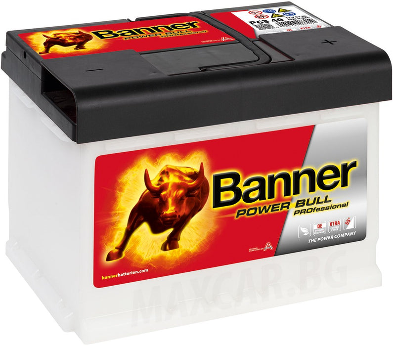 BANNER POWER BULL 63AH 620A R+