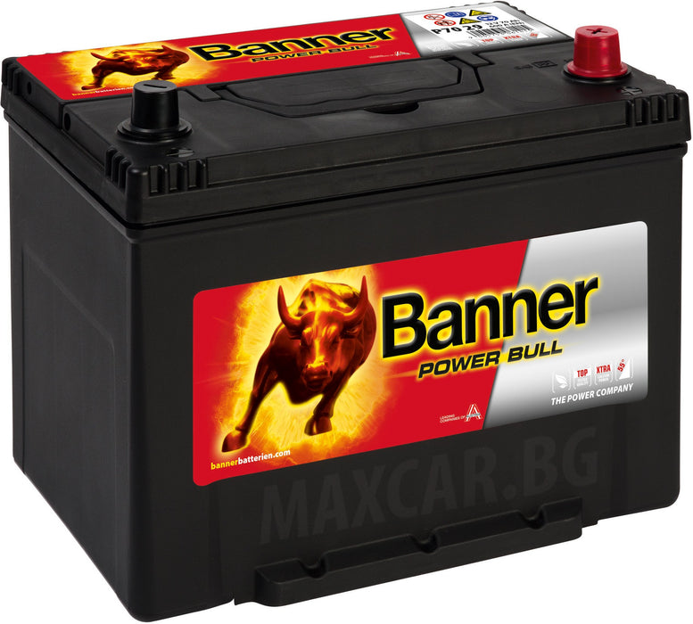 BANNER POWER BULL 70AH 600A R+