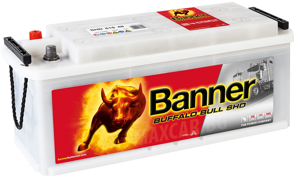 BANNER BUFFALO BULL SHD 110AH 760A L+