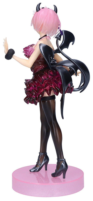 Статуетка Banpresto Animation: Re:Zero Starting Life in Another World - Ram (Clear & Dressy), 22 cm