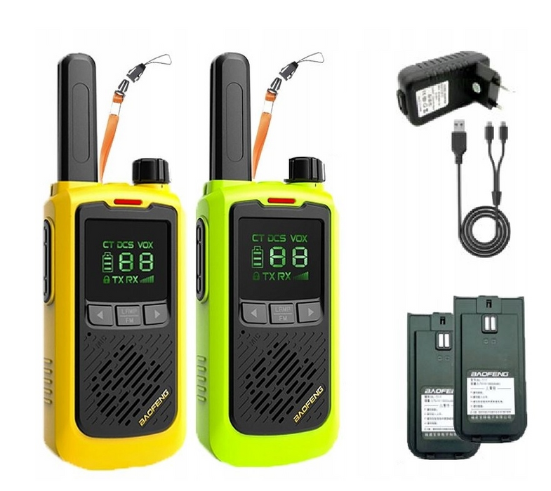 Walkie-Talkie Baofeng BF-T17 green, 2 pieces