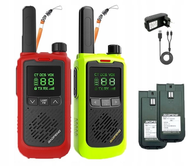 Walkie-Talkie Baofeng BF-T17 green, 2 pieces