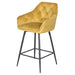 BAR CHAIR LAZIO - YELLOW - Трапезни столове<<<Мебели и обков<<<Мебели и интериор<<<Praktiker&&&Трапезни