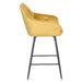 BAR CHAIR LAZIO - YELLOW - Трапезни столове<<<Мебели и обков<<<Мебели и интериор<<<Praktiker&&&Трапезни