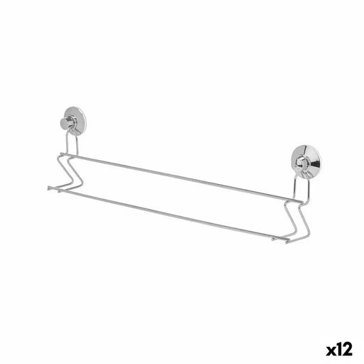 Bar towel rail Berilo Metal Steel ABS 54 x 15 x 6,5 cm Double (12 Units) - Баня<<<Дом Градина<<<BigBuy&&&Завеси и