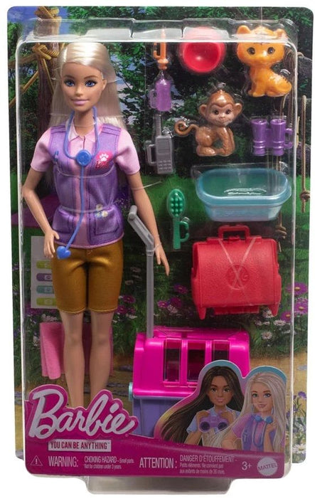 Doll Barbie SAUVETEUSE D'ANIMAUX