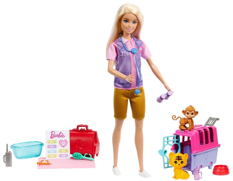 Doll Barbie SAUVETEUSE D'ANIMAUX