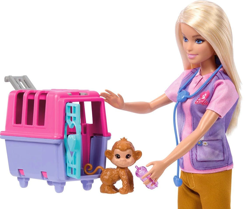 Doll Barbie SAUVETEUSE D'ANIMAUX