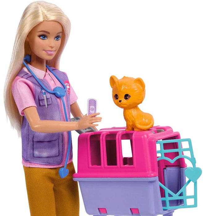 Doll Barbie SAUVETEUSE D'ANIMAUX
