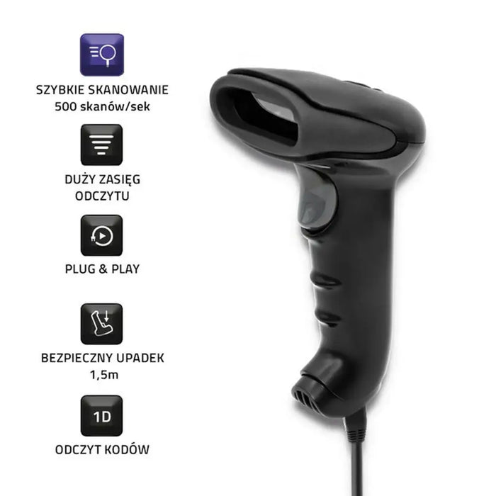 Barcode Reader Qoltec 50866 - Мулти Четец за Карти<<<Компютър Мрежи и компоненти<<<Компютри| Електроника<<<BigBuy&&&Bar