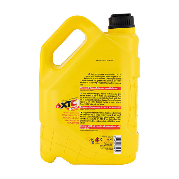 ENGINE OIL HTS 10W40 5L BARDAHL BAR-36243