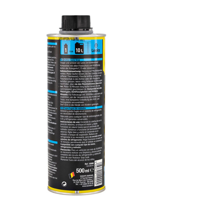STOP LEAK RADIATORS 500 ML BARDAHL