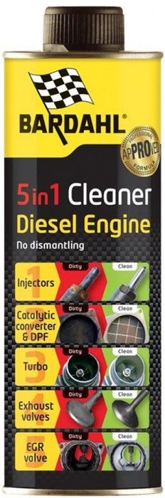 BARDAHL 5 IN 1 CLEANER DIESEL ENGINE 500ML