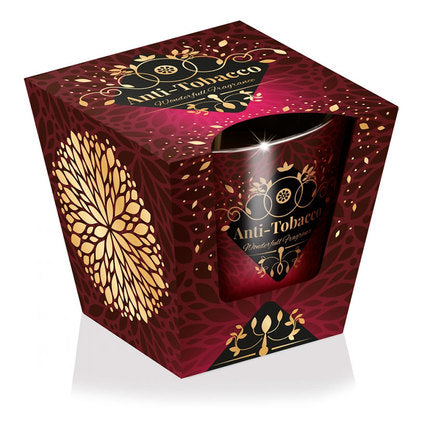 ANTI-TOBACCO GLASS CANDLE WONDERFULL 115 GR BARTEK