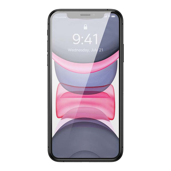Baseus 0.3mm Full-glass Tempered Glass Film(2pcs pack) for iPhone X/XS/11 Pro 5.8inch - For smartphones<<<Tempered