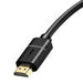 Baseus 2x HDMI 2.0 4K 60Hz Cable 3D HDR 18Gbps 2m (black) - Video cables<<<Cables<<<IT Accessories<<<InnproXML&&&Video