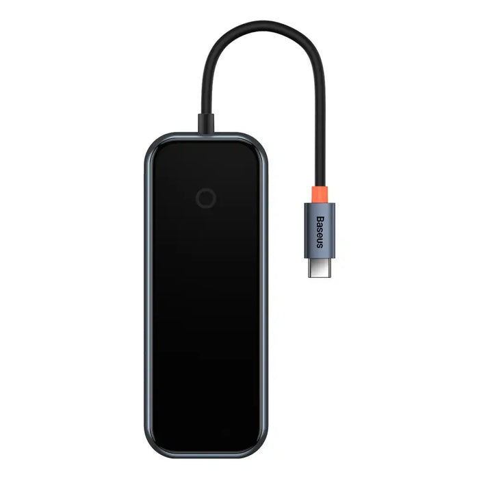 Baseus AcmeJoy HUB 4-port (USB-C to 1x USB-C PD&Data/3x USB3.0) dark gray (WKJZ010013) - USB hubs<<<HurtelXML
