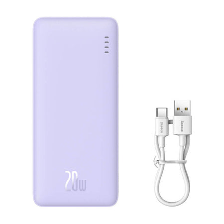 Baseus Airpow 10000mAh 20W Powerbank (purple) - Powerbanks<<<GSM