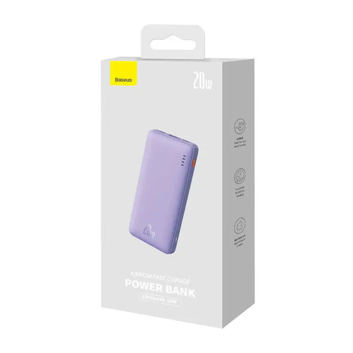 Baseus Airpow 10000mAh 20W Powerbank (purple) - Powerbanks<<<GSM