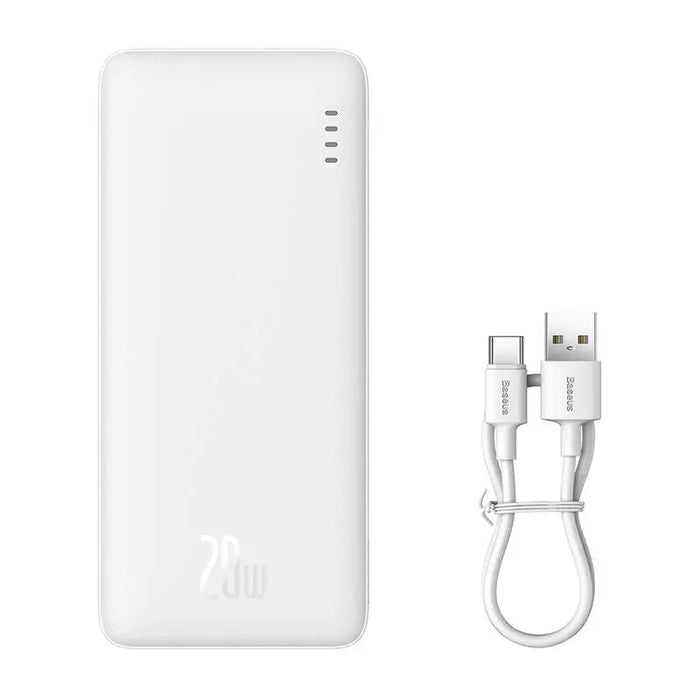 Baseus Airpow 10000mAh 20W powerbank (white) - Powerbanks<<<GSM