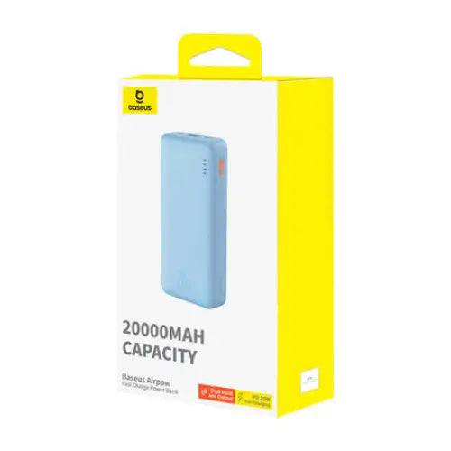 Baseus Airpow 20000mAh 20W powerbank (blue) - Powerbanks<<<GSM Accessories<<<InnproXML&&&Powerbanks<<<HurtelXML&&&Power