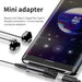 Baseus Audio Adapter USB-C to Mini Jack 3.5mm + USB-C (black) - Converter<<<Accessories<<<Основна<<<DunaXML&&&Audio
