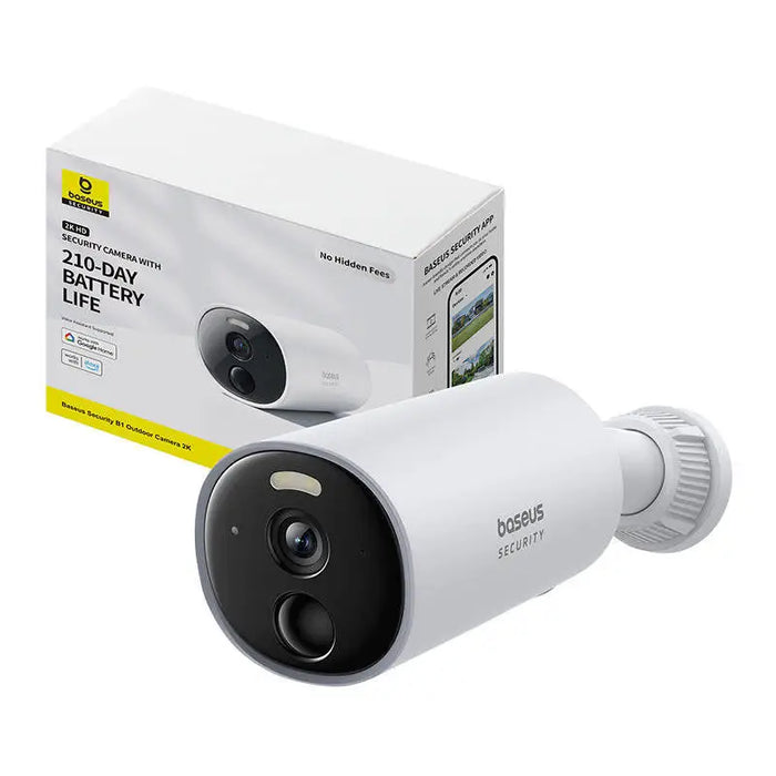 Baseus B1 2k Outdoor Camera (White) - IP cameras<<<Smart Home<<<InnproXML&&&Smart home<<<HurtelXML