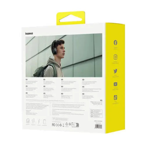 Baseus Bass 30 Max Wireless Headphones (black) - Over-ear<<<Wireless<<<Headphones<<<Audio<<<InnproXML&&&Headphones