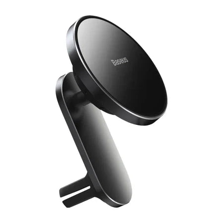 Baseus Big Energy car mount with wireless charger 15W for Iphone 12 / Iphone 13 (Black) - Phone holders<<<Car