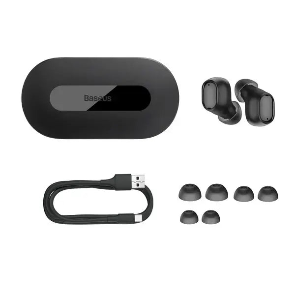 Baseus Bowie EZ10 TWS Bluetooth 5.3 wireless headphones - black - Audio<<<Основна<<<DunaXML&&&Headphones