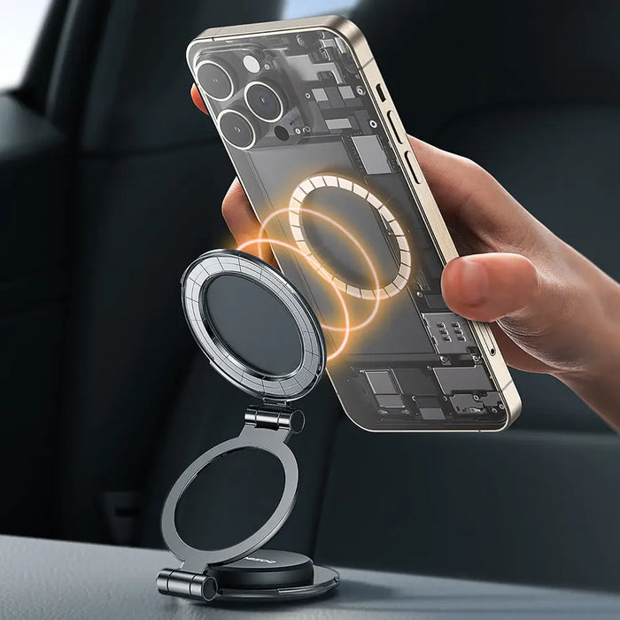 Baseus BS-CW06 MagPro II Phone Holder with MagSafe for Dashboard - Black - Cell phone holders<<<HurtelXML