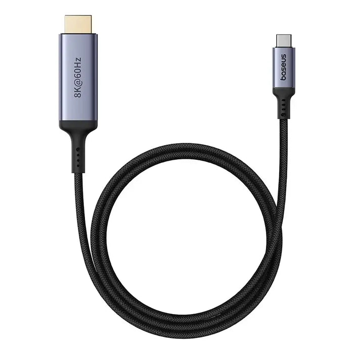 Baseus BS-OH064 8K 60Hz USB-C - HDMI cable 1.5m - black - Video cables<<<HurtelXML&&&USB cablesAKG-KAB<<<GSM