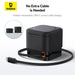Baseus BS-W531 MagSafe / Qi USB-C 20W 2-in-1 Wireless Charger - Black - Cell phone USB charger<<<HurtelXML