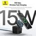 Baseus BS-W531 MagSafe / Qi USB-C 20W 2-in-1 Wireless Charger - Black - Cell phone USB charger<<<HurtelXML