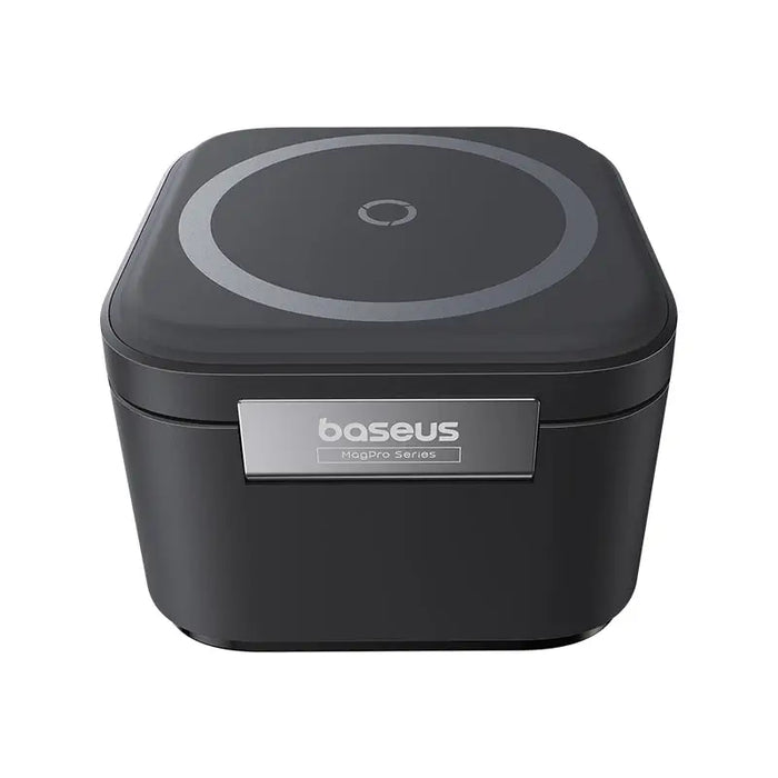 Baseus BS-W531 MagSafe / Qi USB-C 20W 2-in-1 Wireless Charger - Black - Cell phone USB charger<<<HurtelXML