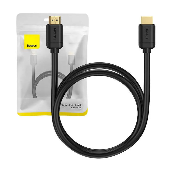 Baseus cable HDMI 2.0 0.75m black (WKGQ030201) - Video Tool<<<Accessories<<<Основна<<<DunaXML&&&Video