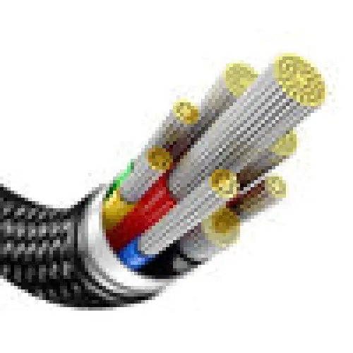 Baseus Cable USB Tungsten Gold USB-C to USB-C 100W 1,5m (black) - USB-C to USB-C<<<USB cables<<<GSM