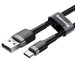 Baseus Cafule cable USB-C 2A 2m (Gray + Black) - USB to USB-C<<<USB cables<<<GSM Accessories<<<InnproXML&&&Cell phone