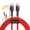 Baseus Cafule Cable USB-C PD 2.0 QC 3.0 60W 1m (Red) - USB-C to USB-C<<<USB cables<<<GSM Accessories<<<InnproXML&&&Cell