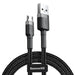 Baseus Cafule Cable USB For Micro 2A 3m Gray + Black - USB to Micro USB<<<USB cables<<<GSM
