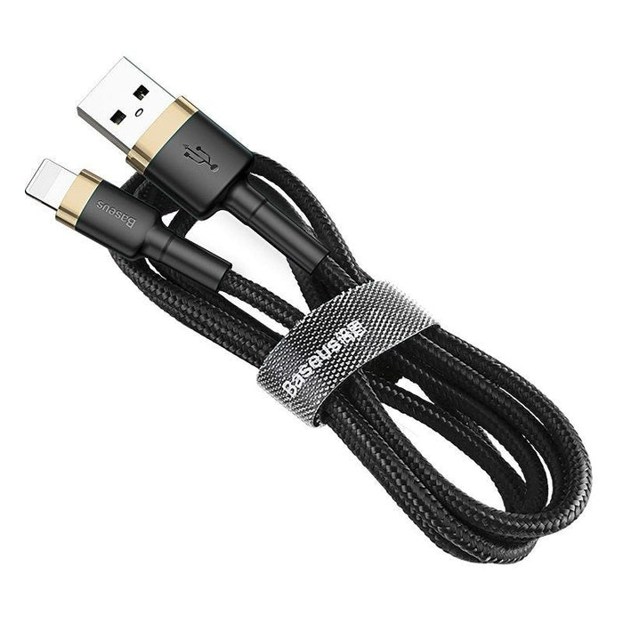 Baseus Cafule Cable USB Lightning 1.5 A 2m (Gold + Black) - USB to Lightning<<<USB cables<<<GSM