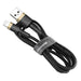 Baseus Cafule Cable USB Lightning 1.5 A 2m (Gold + Black) - USB to Lightning<<<USB cables<<<GSM