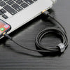 Baseus Cafule Cable USB Lightning 1.5 A 2m (Gold + Black) - USB to Lightning<<<USB cables<<<GSM
