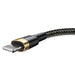 Baseus Cafule Cable USB Lightning 2A 3m (Gold + Black) - USB to Lightning<<<USB cables<<<GSM