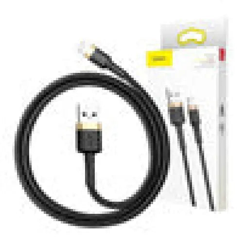 Baseus Cafule Cable USB Lightning 2A 3m (Gold + Black) - USB to Lightning<<<USB cables<<<GSM