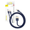 Baseus Cafule Lightning cable 2.4A 1m (Gold + Dark blue) - USB to Lightning<<<USB cables<<<GSM