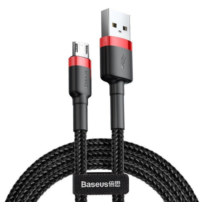 Baseus Cafule Micro USB cable 1.5A 2m (Red + Black) - USB to Micro USB<<<USB cables<<<GSM