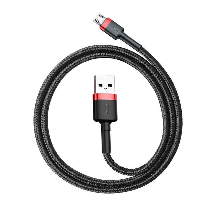 Baseus Cafule Micro USB cable 1.5A 2m (Red + Black) - USB to Micro USB<<<USB cables<<<GSM
