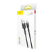 Baseus Cafule Micro USB cable 2.4A 0,5m (gray + black) - USB to Micro USB<<<USB cables<<<GSM