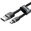 Baseus Cafule Micro USB cable 2.4A 0,5m (gray + black) - USB to Micro USB<<<USB cables<<<GSM